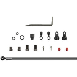 SRAM Disc Brake Hose Kit - Black Banjo, 2000mm